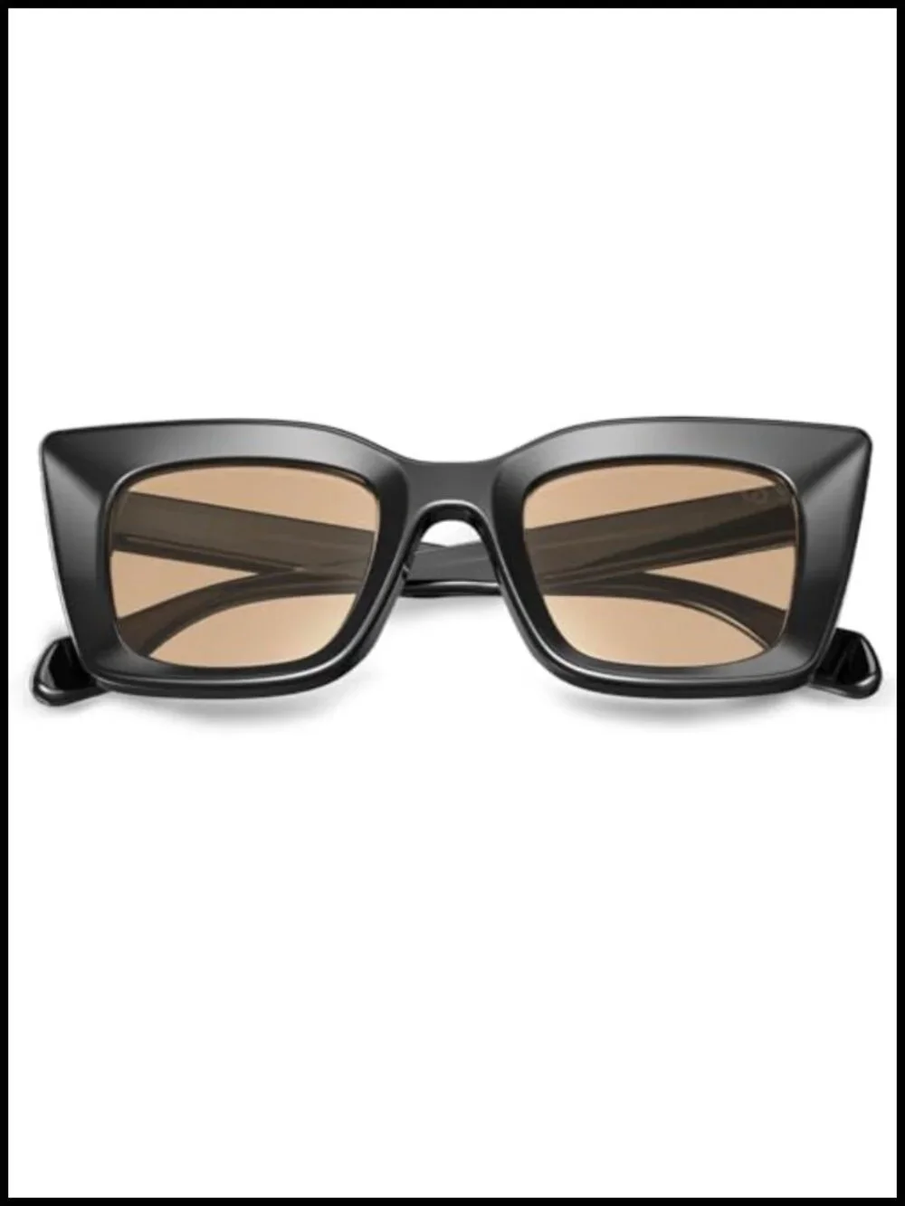 Oversized Cat Eye Sunglasses UV400 Protection Trendy Vintage Frame